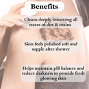 Vigini Skin Lightening Whitening Polishing Exfoliator Coffee Tan Pigmentation Scrub Body Wash - 100ml