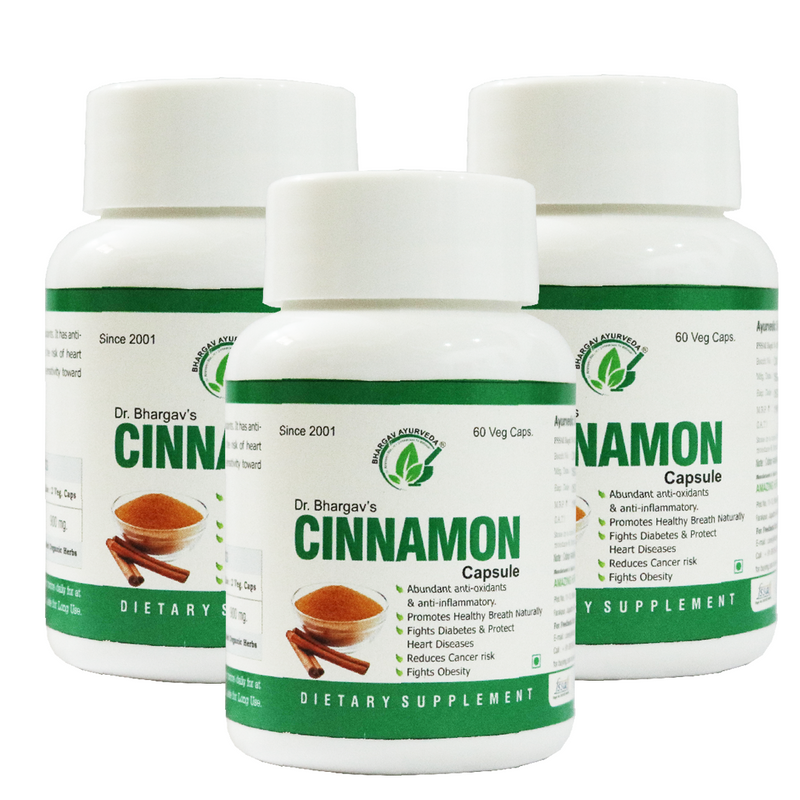 Dr.Bhargav'S Cinnamon Capsule- 60 Cap-3