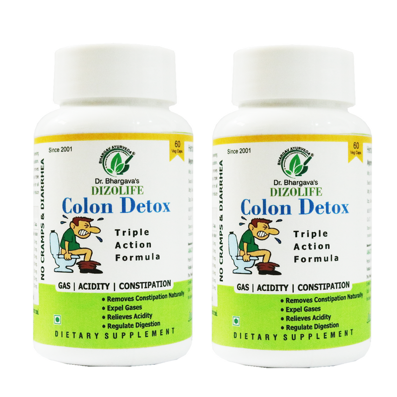 Dr. Bhargav'S Colon Detox ( Triple Action Formula )- 60Cap-2