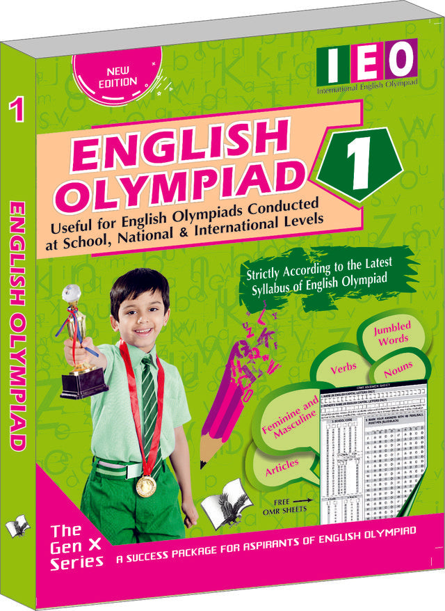 International English Olympiad - Class 1 (With OMR Sheets)