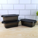 Rectangular Food Storage Containers - (3 Pc  Set)