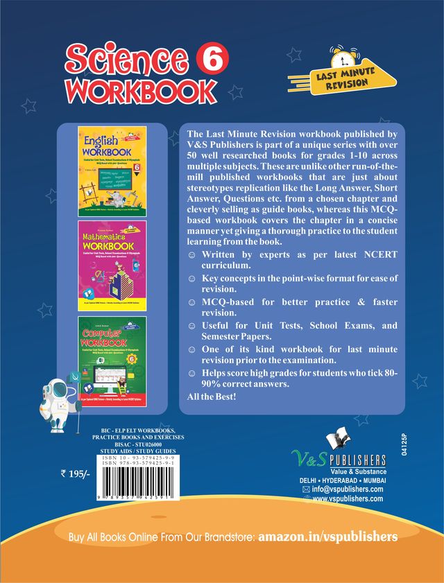 Science Workbook Class 6