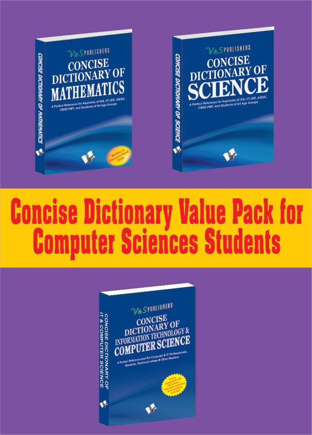 Concise Dictionary Value Pack For Computer Sciences Students