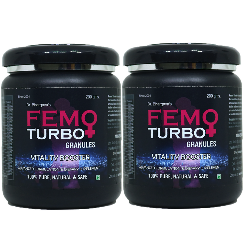 Dr. Bhargav'S Femo Turbo Granules -200-2