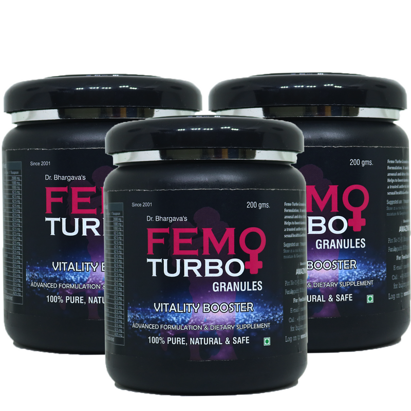 Dr.Bhargav'S Femo Turbo Granules -200Gms-3