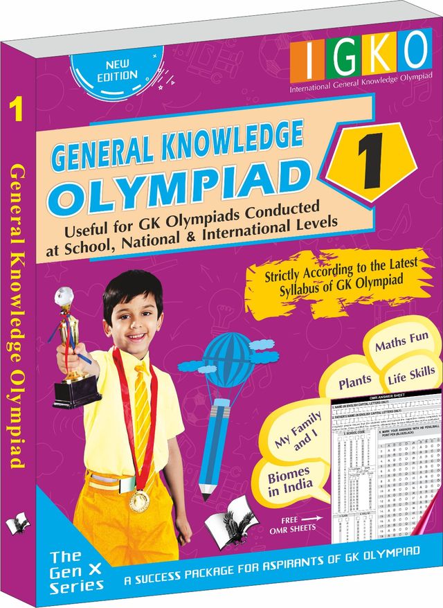 International General Knowledge Olympiad - Class 1(With OMR Sheets)