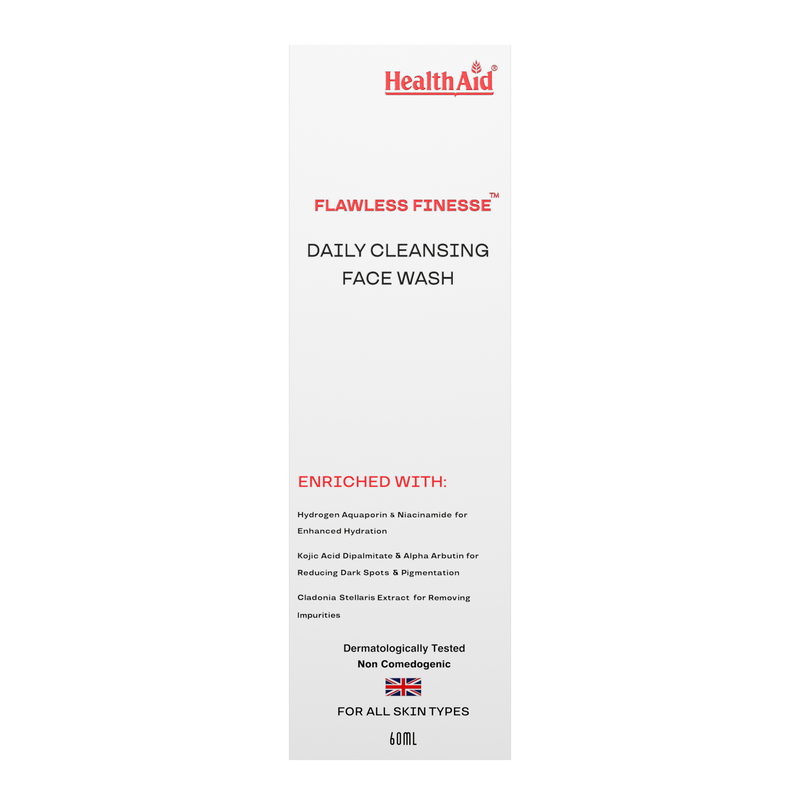 Flawless Finesse™ I By HealthAid® I Daily Cleansing Facewash I 60 ML