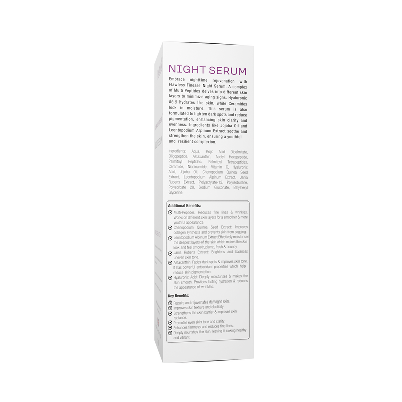 Flawless Finesse™ I By HealthAid® I Night Serum I 30 ML