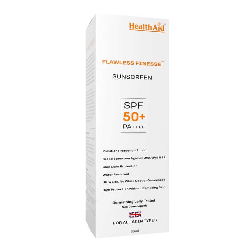 Flawless Finesse™ I By HealthAid® I Sunscreen I SPF 50+ I 60 GM