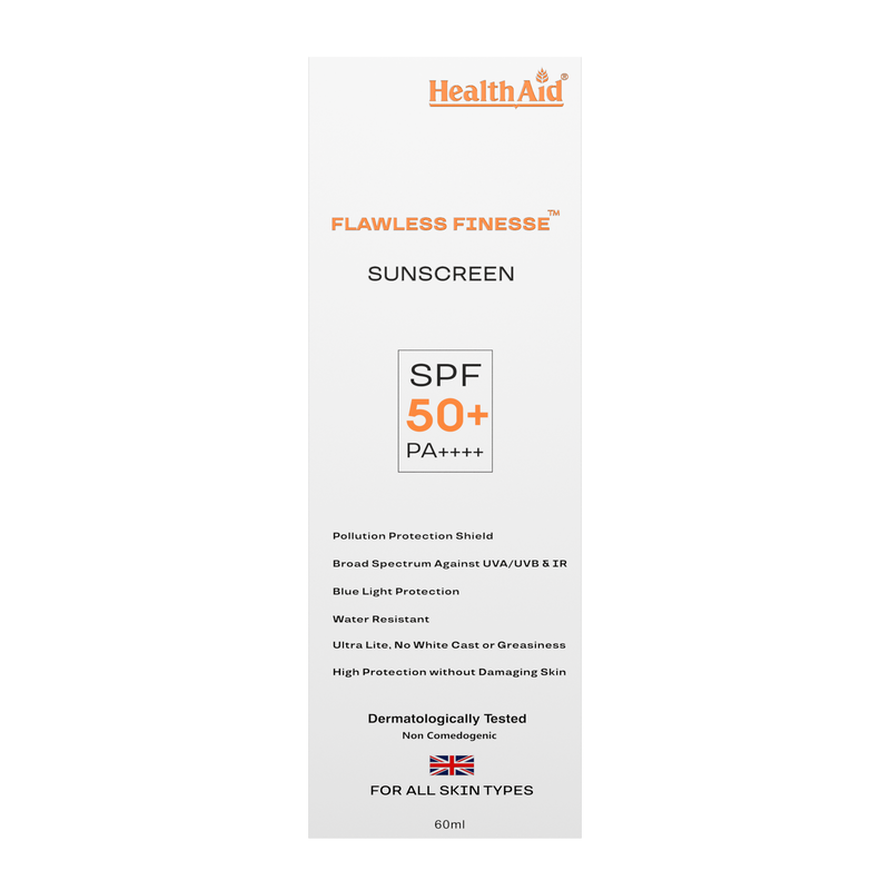 Flawless Finesse™ I By HealthAid® I Sunscreen I SPF 50+ I 60 GM