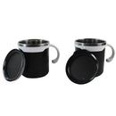 2 Pcs Premium Mocha Mug Set 250 Ml