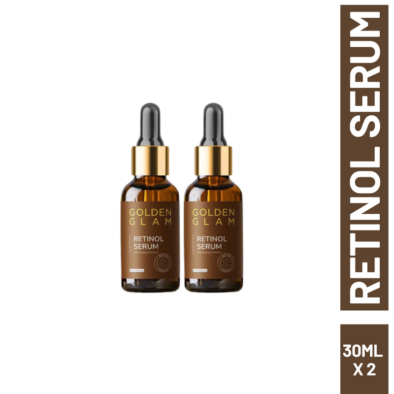 Retinol Anti-ageing Face Brightening Serum, Visibly Minimizes Spots, Reveals Even Skin Tone, Glycolic Bright Skin, 30ml Pack ( Pack Of 2 )