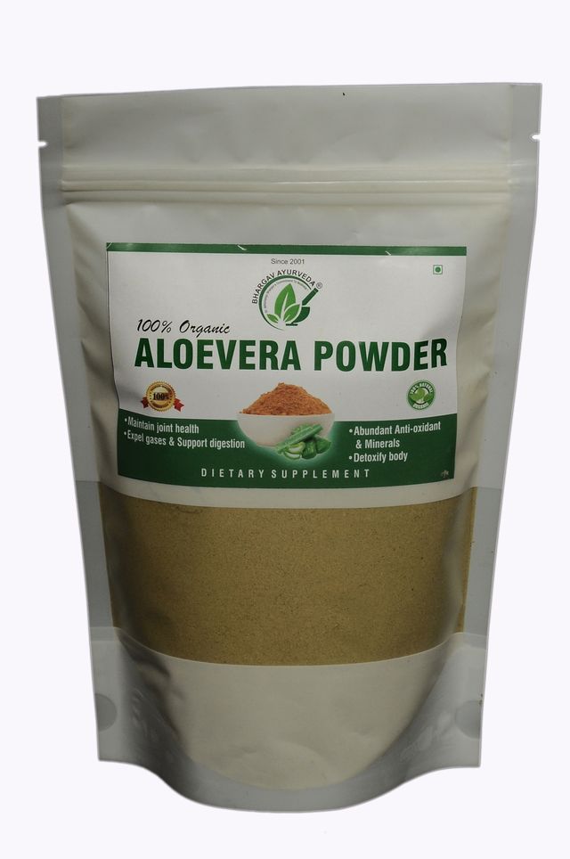 Dr.Bhargav’s Aloe Vera Powder Organic|Hair I Face |Skin|No added Chemicals|100gm