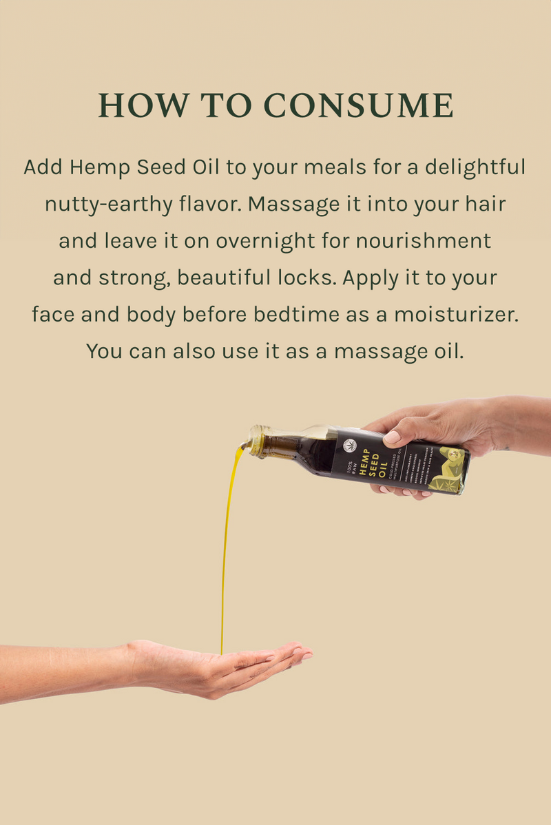 Hemp Seed Oil (250ml)