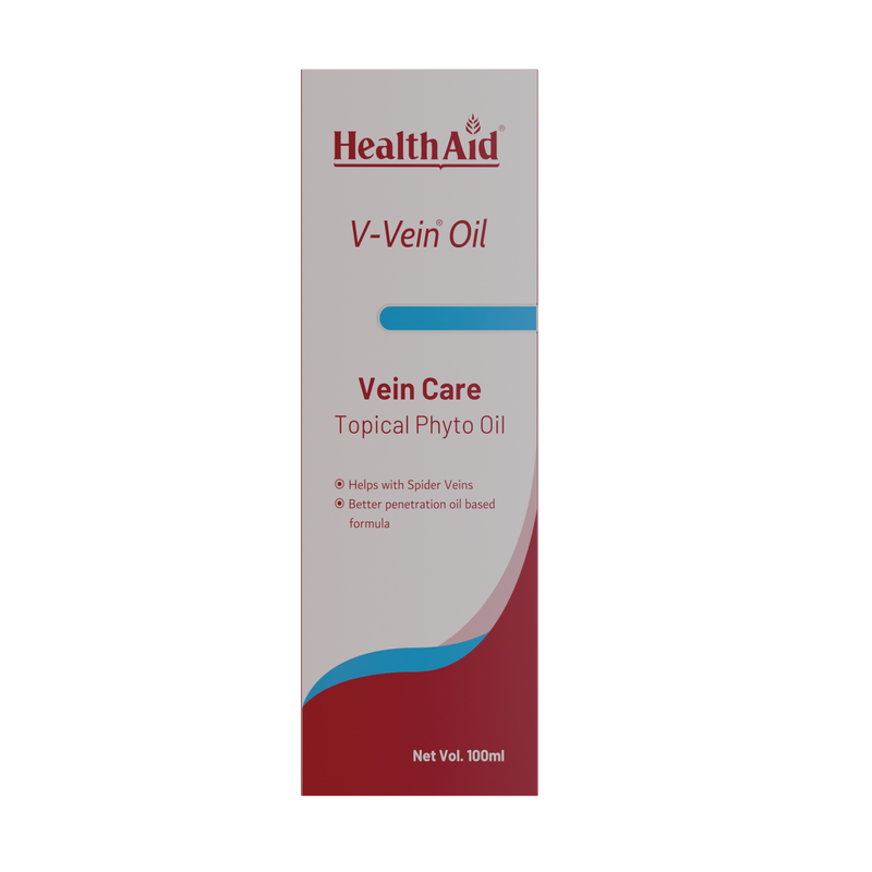 HealthAid® V-Vein Oil - Vein Care Topical Phyto Oil - 100ml ( Pack of 1 )