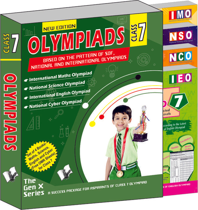 Olympiad Value Pack Class 7 (4 Book Set)