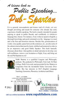 A Leisure Book On Public Speaking Pub Spartan