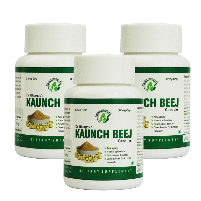 Dr.Bhargav'S Kaunch Beej Capsule- 60Cap-3