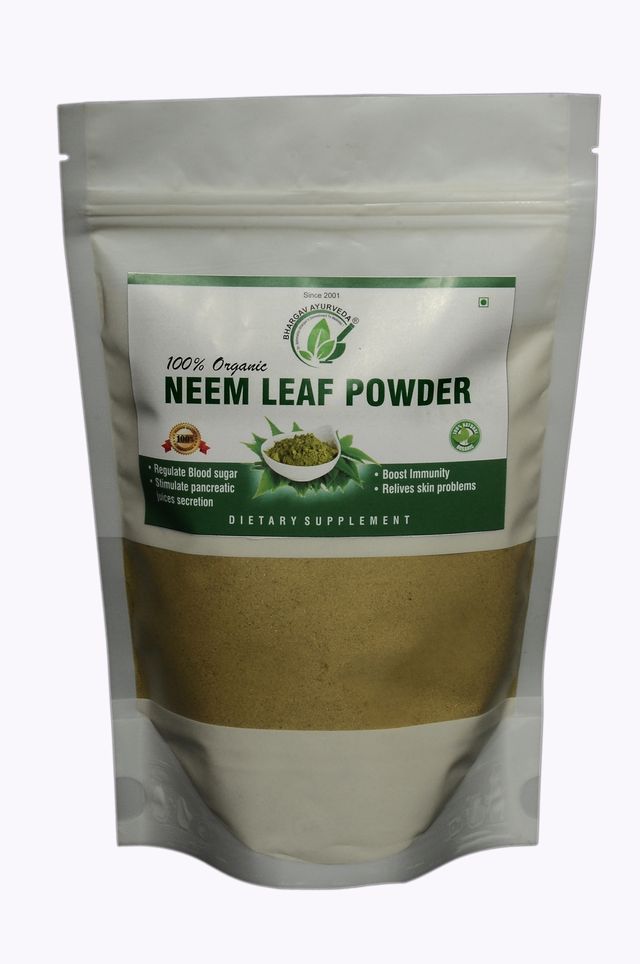 Dr.Bhargav’s I Neem Leaves Powder | Sun Dried I Skin I Hair Growth | Regulate Blood sugar | Relives skin problems | Boost Immunity | Help lower blood sugar levels |Strengthen Pancreas | 100gm