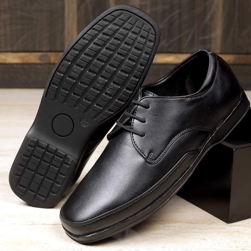 Latest Men's Faux Leather Formal Shoes - LACER F24