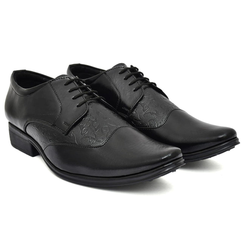 Latest Men's Faux Leather Formal Shoes - LASER01