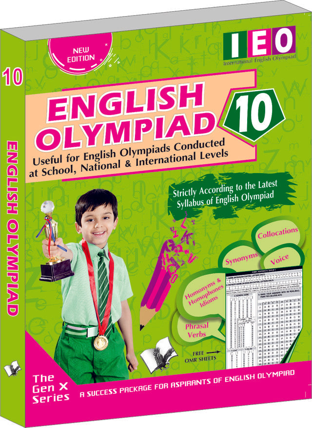 International English Olympiad - Class 10 (With OMR Sheets)