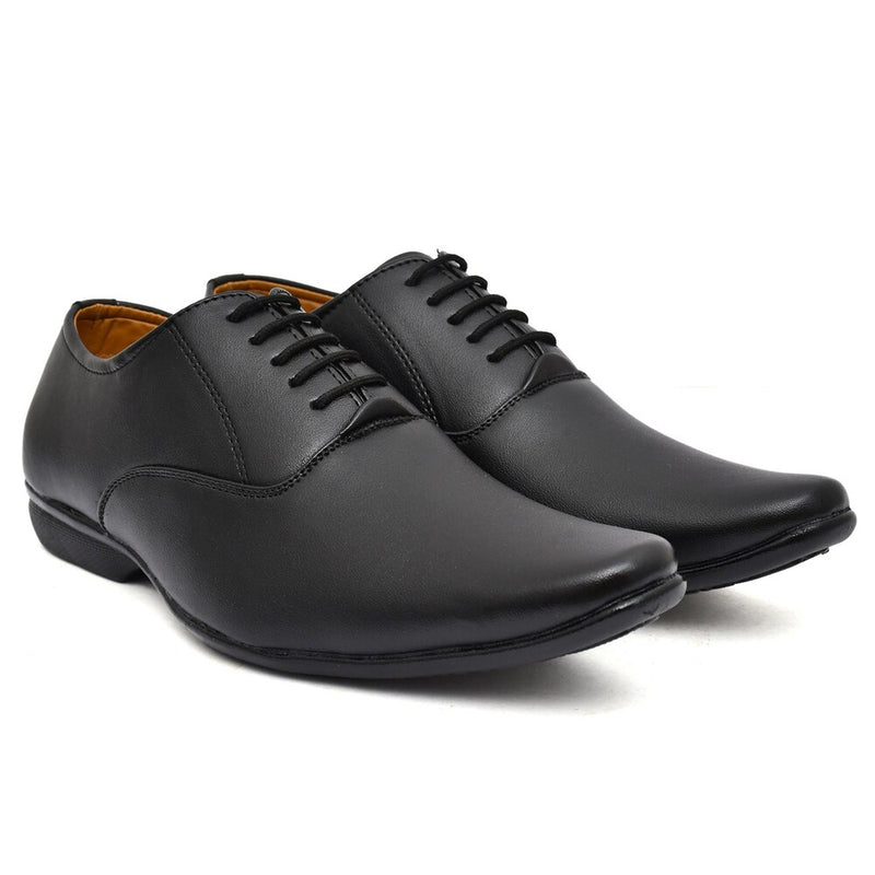 Latest Men's Faux Leather Formal Shoes - Longi