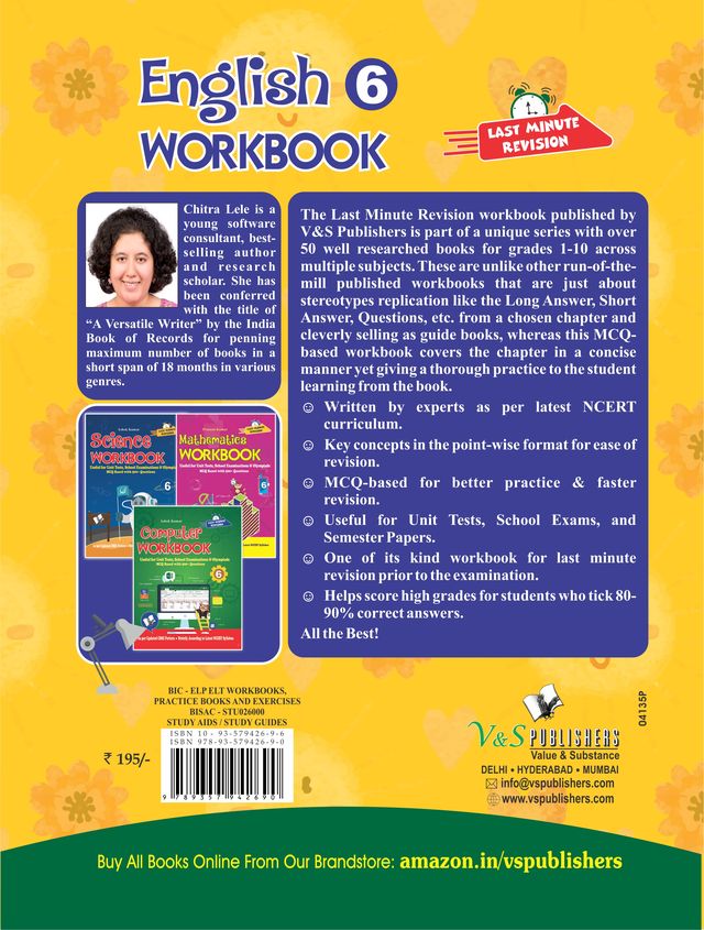 English Workbook Class 6