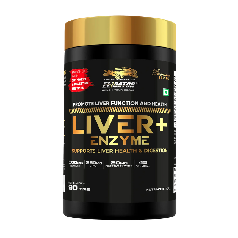 Eligator Liver + Enzyme - 90 Tablets (45 servings)