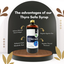 Dr.Bhargav’s I Thyro-safa Syrup | Thyroid Hormones | Digestive | Fatigue I Sluggish Metabolism | Weight loss  | TSH Hormone |Obesity I Thyroid I Hypo Thyroid I Hyper Thyroid Problem | 500ml Syrup