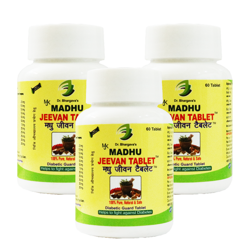 Dr.Bhargav'S Madhu Jeevan Tablet- 60 Tab-3