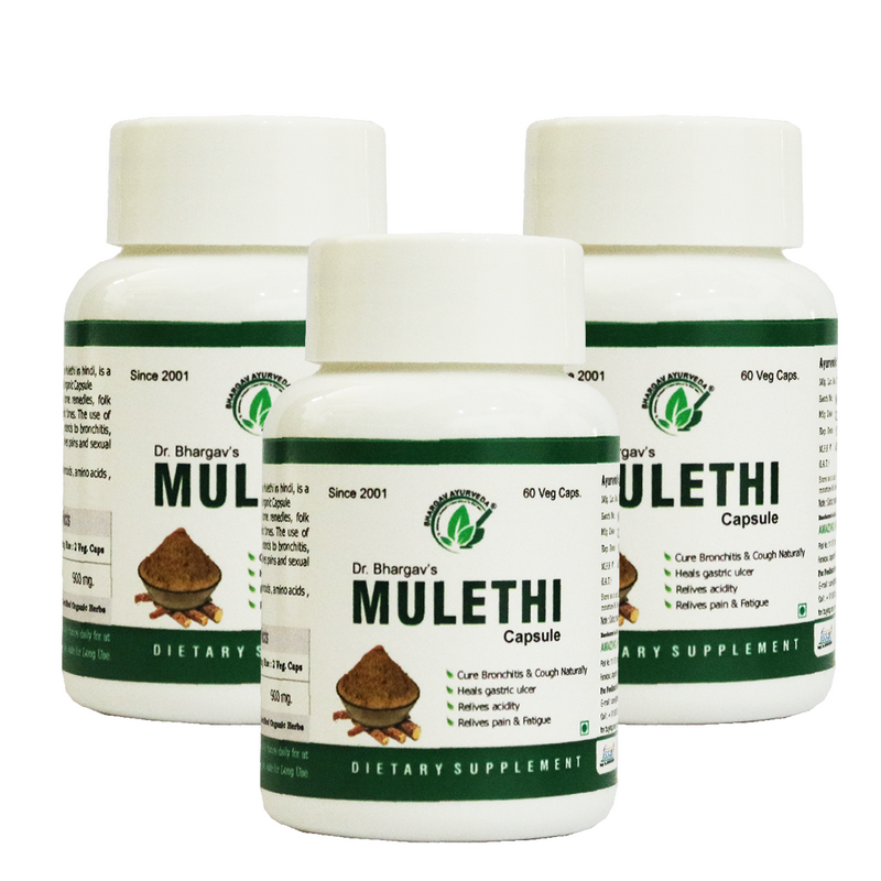 Dr.Bhargav'S Mulethi Capsule- 60 Cap-3