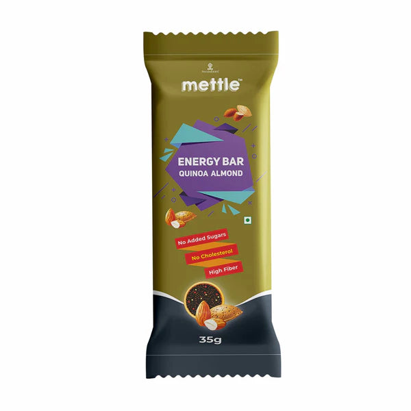 GetmyMettle Quinoa Almond Energy Bars