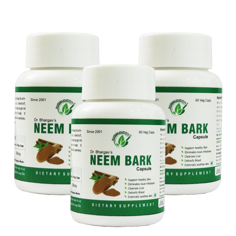 Dr.Bhargav'S Neem Bark Capsule- 60Cap -3