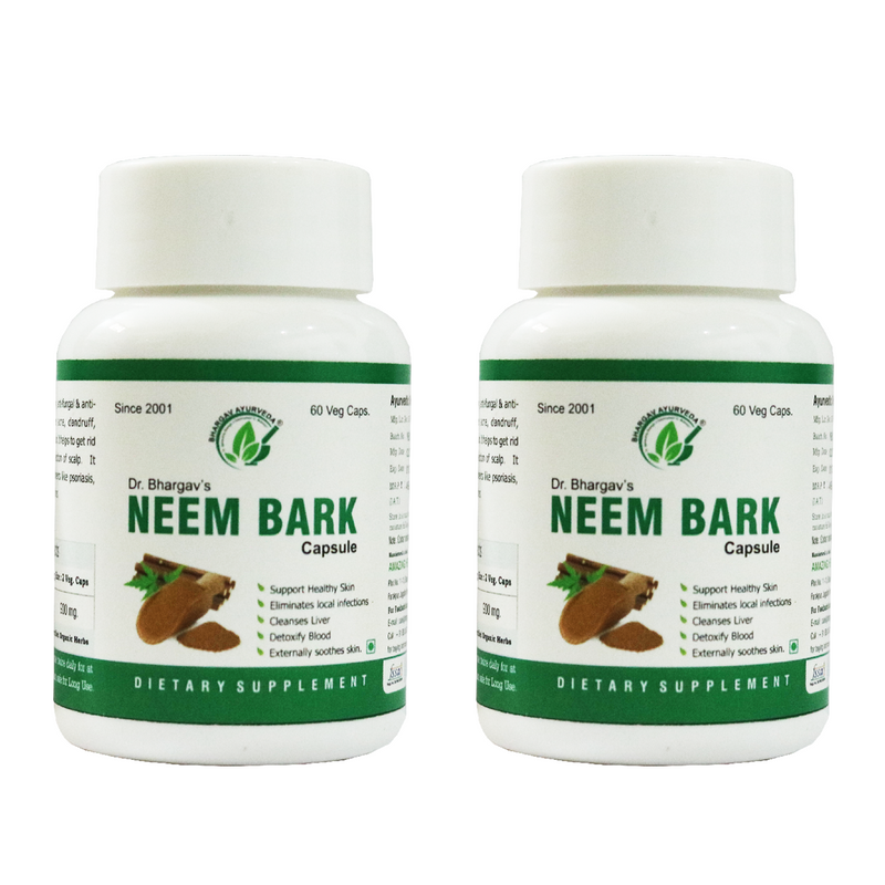 Dr. Bhargav'S Neem Bark Capsule- 60Cap -2