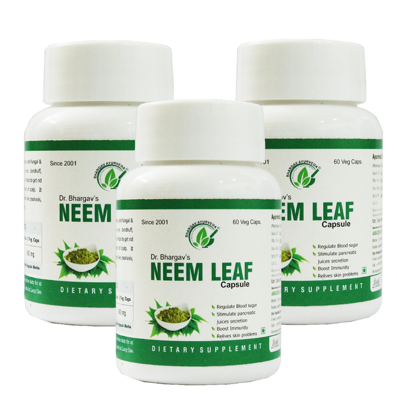 Dr.Bhargav'S Neem Leaf Capsule- 60 Cap -3