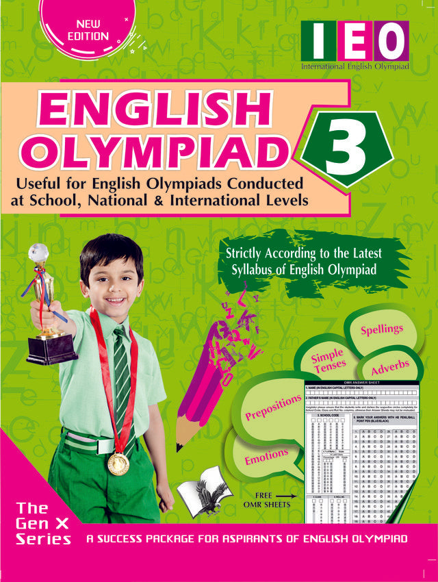 International English Olympiad - Class 3 (With OMR Sheets)