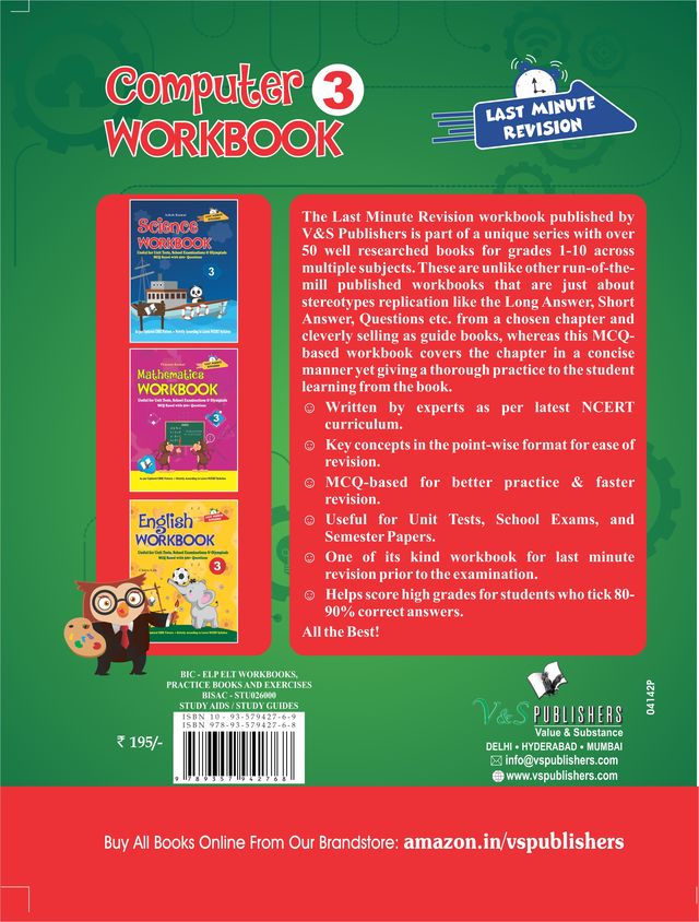 Computer Workbook Class 3