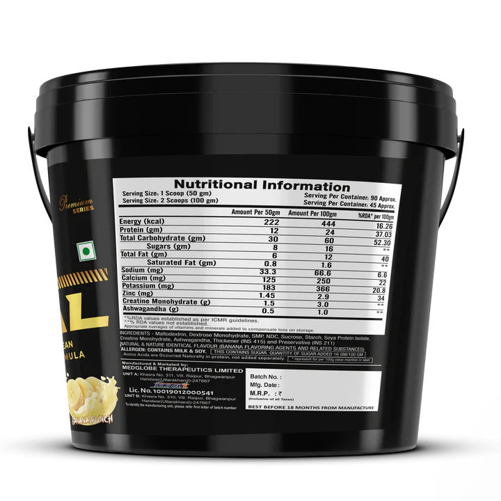 Eligator Real Mass - Advance Lean Mass Formula