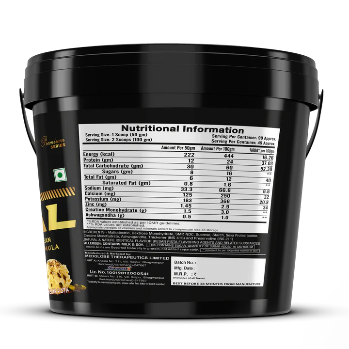 Eligator Real Mass - Advance Lean Mass Formula