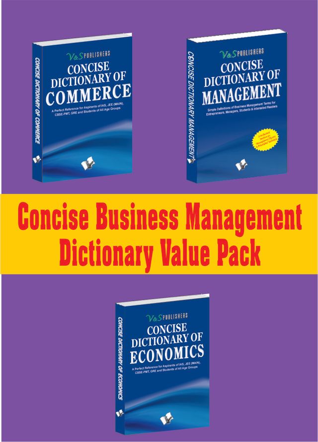 Concise Business Management  Dictionary Value Pack