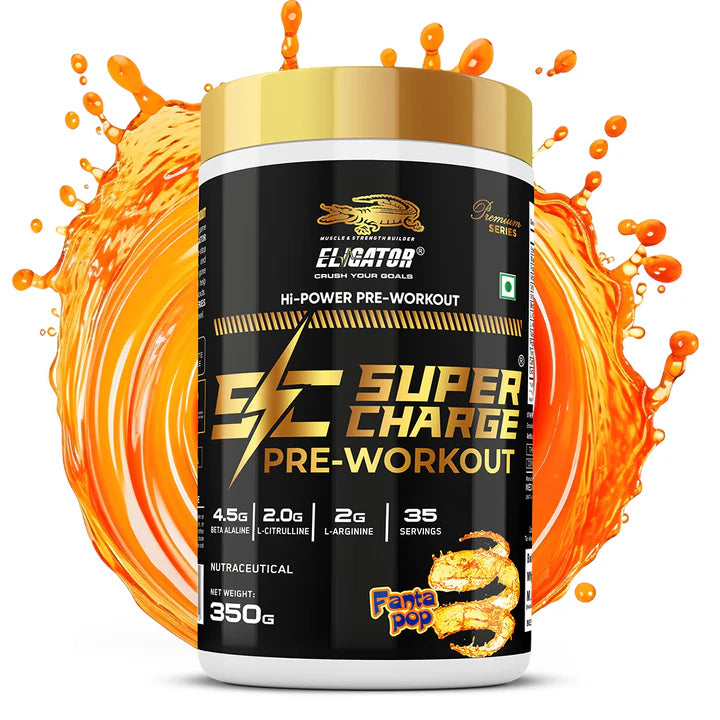 Eligator Super Charge Pre-Workout - 350g (35 Servings)