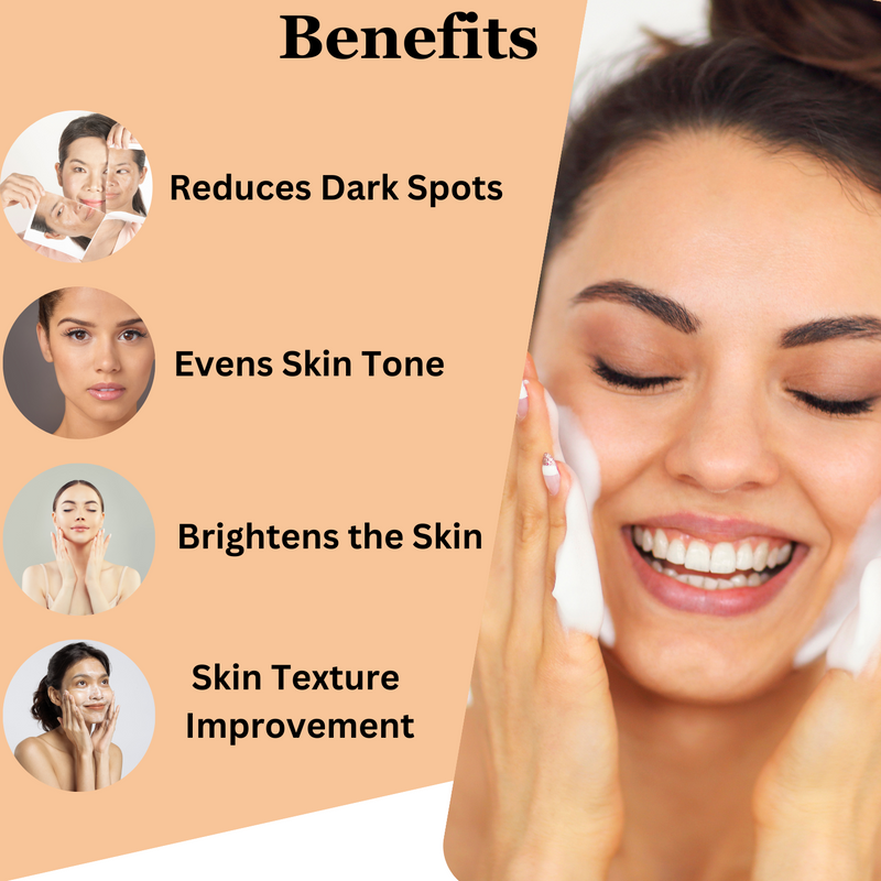 Dermistry  Pigmentation Removal Skin Perfecting Creamy Fairness Face Wash I Kojic Acid Niacinamide Beta Arbutin I Melasma Blemishes Dark Spot Dullness Uneven Tone Tanning Removal I Glowing Brightening Skin I Men Women 100ml