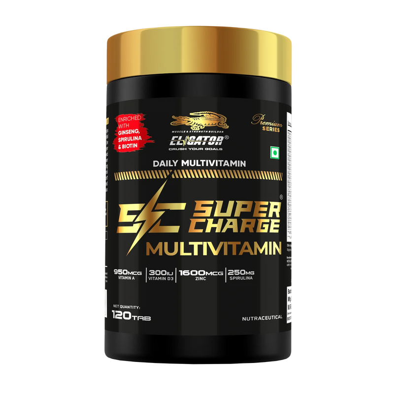 Eligator Super Charge Multivitamin - 120 Tablets (60 Servings)