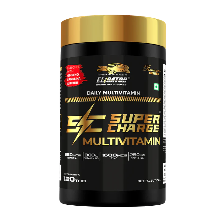 Premium Series Super Charge Multivitamin - 120 Tablets (60 Servings)