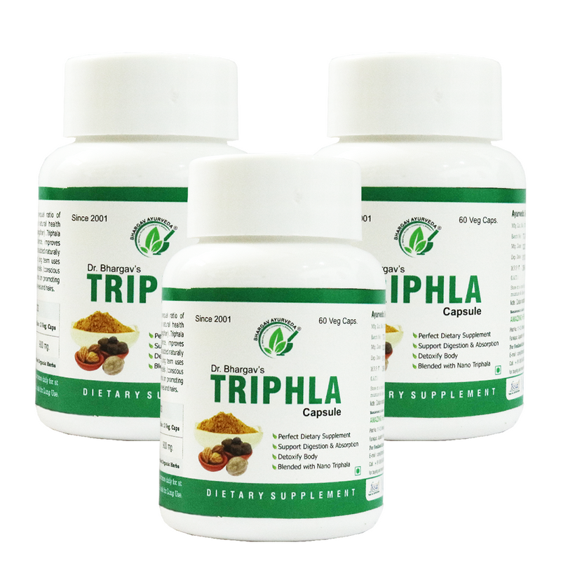 Dr.Bhargav'S Triphla Capsule- 60Cap-3