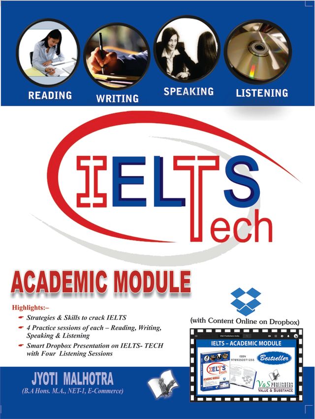 IELTS - Academic Module   (With Online Content on  Dropbox)