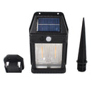 18w Solar Wall Double Lights  Lamp With 2 Modes  Motion Sensor (1 Pc)