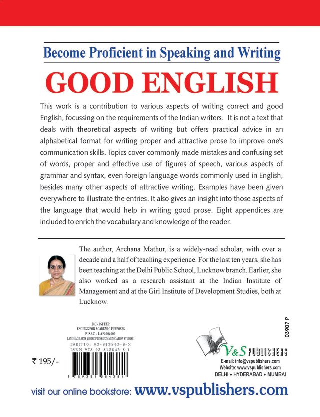 Become Proficient In Speaking And Writing - Good English