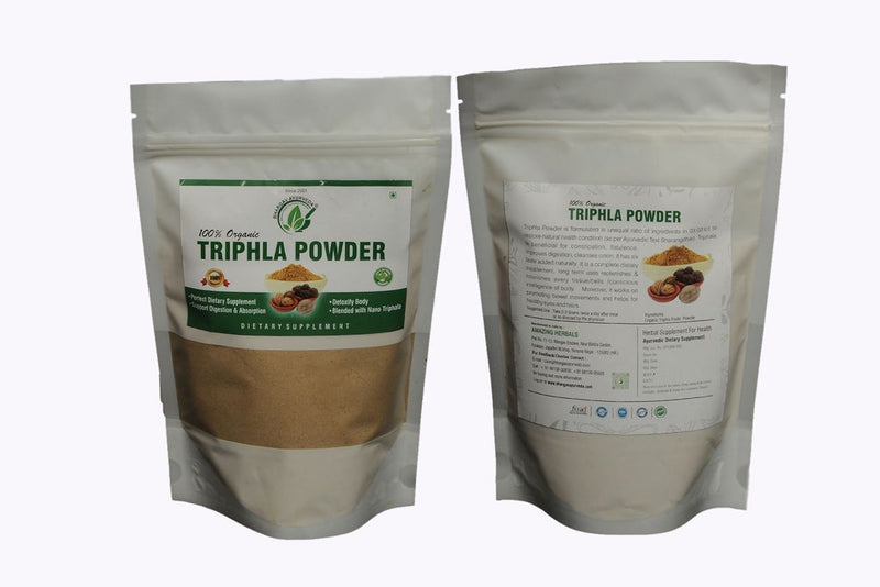 Dr.Bhargav’s I Triphala Powder I Gut I Constipation I Colon Cleanse I Immunity | Vata I Pitta I Kapha | Detoxifier| Detox Gut I Body | Anti-Oxidant |Acidity| Nourishment I Tissue I Cells  | 100gm